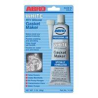 ABRO RTV SILICONE WHITE 85GM