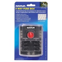NARVA FUSE 6 WAY BOX WITH COVER