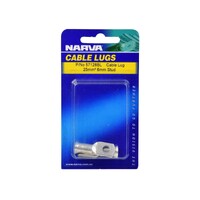 NARVA BATTERY CABLE LUG 25MM2 6MM 2 PACK