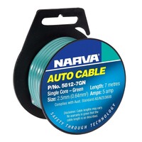 NARVA CABLE 5AMP GREEN