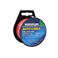 NARVA CABLE 5AMP RED