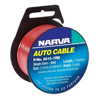 NARVA CABLE 10AMP RED