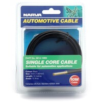 NARVA CABLE BLACK 4MM 15A 10MT