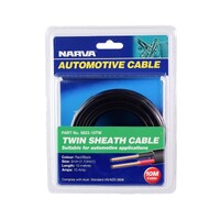 NARVA CABLE TWIN 3MM 10A 10MT
