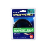 NARVA CABLE TWIN 3MM 10A 5MT