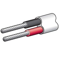 NARVA CABLE MARINE 4MM TWIN RED BLACK