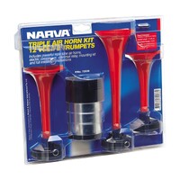 NARVA TRIPLE AIR HORN 12V KIT