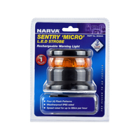NARVA BEACON SENTRY MICRO RECHARGEABLE LED AMBER