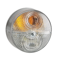 NARVA FRONT DIRECTION INDICATOR AND FRONT POSITION LAMP 12V LED AMBER CLEAR