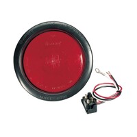 NARVA LAMP SEALED REAR STOP TAIL 12V RED WITH VINYL GROMMET