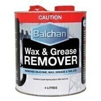 BALCHAN WAX & GREASE REMOVER 4L