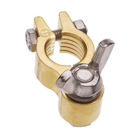 PROJECTA BATTERY TERMINAL BRASS WING NUT POSITIVE