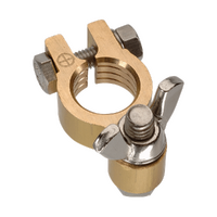 PROJECTA BATTERY TERMINAL FORGED BRASS WING NUT POSITIVE