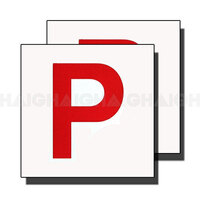DRIVE P PLATE ELECTROSTATIC RED