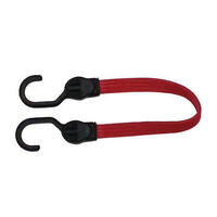 FLAT BUNGEE 45CM WITH HOOKS