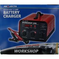 PROJECTA WORK SHOP BATTERY CHARGER 6/12/24V 12A