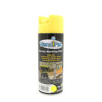 HANDIPAC SURVEY PAINT FLURO YELLOW 350GM