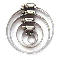 TRIDON HOSE CLAMP SEMI STAINLESS STEEL 79-152MM