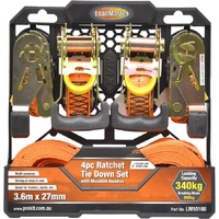 PRO-KIT TIE DOWN 4PC 3.6MT 340KG