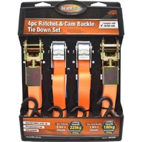 PRO-KIT TIE DOWN 4PC MIXED SET