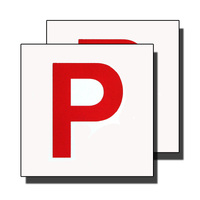 DRIVE P PLATE RED MAGNETIC