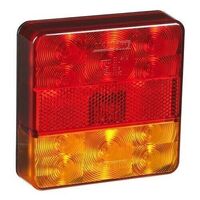 MAXILITE LAMP WITH LICENCE PLATE LED 100 x 100 2 PACK