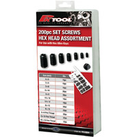 PRO-KIT HEX HEAD ASSORTED 200 PCE