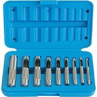 PRO-KIT HOLLOW PUNCH SET 9 PCE