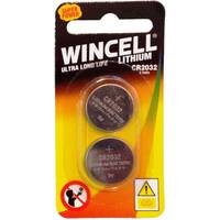 Wincell Lithium CR2032 Coin battery, pk2
