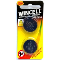 Wincell Lithium CR2430 Coin battery, pk2