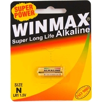 Winmax Alkaline Super LR1=N size battery, pk1